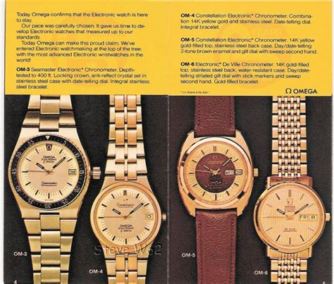 omega watch catalogue 1973|omega website watch.